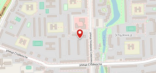 Булочная на карте