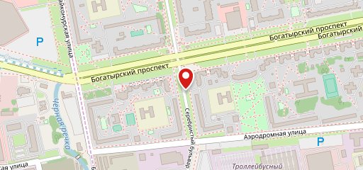 Булочная на карте