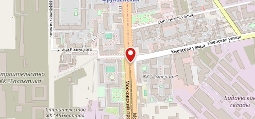 Выпечка на карте
