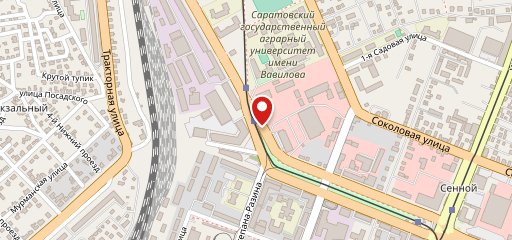 Булочная на карте