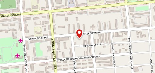 Булочная на карте