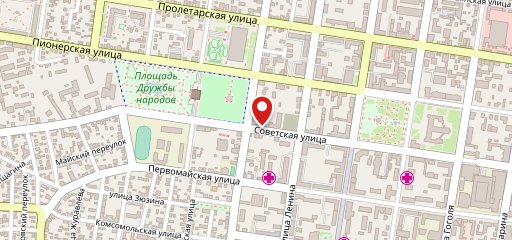 Скалка на карте