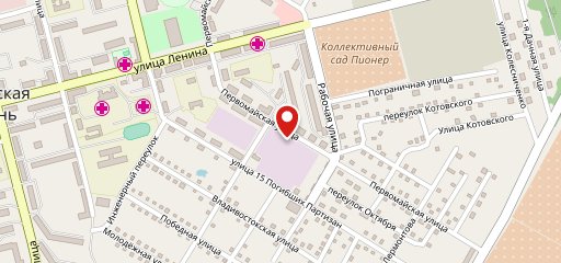Булочная на карте