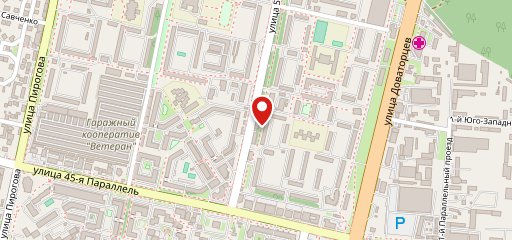 Булочная на карте