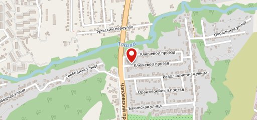 Булочная на карте