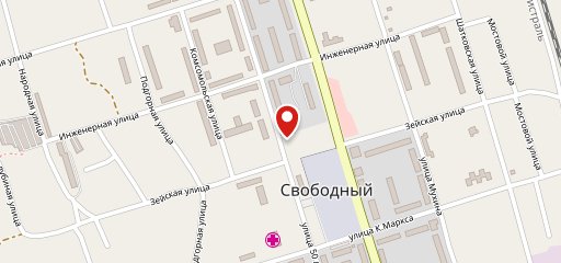 Булочная на карте