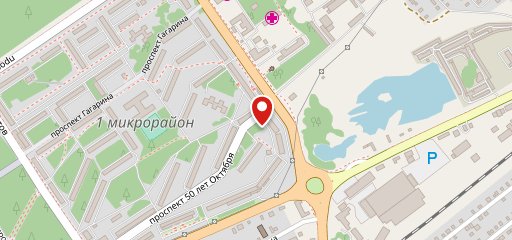 Булочная на карте