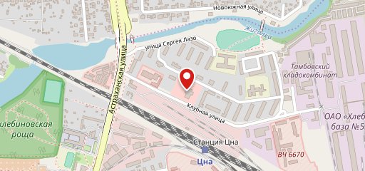 Булочная на карте
