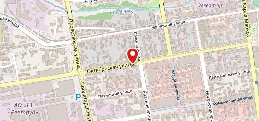 Булочная на карте