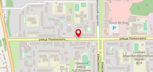 Булочная на карте