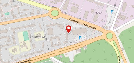 Булочная на карте