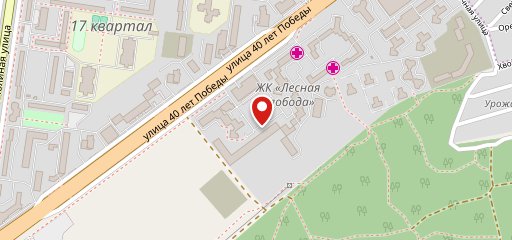 Булочная на карте