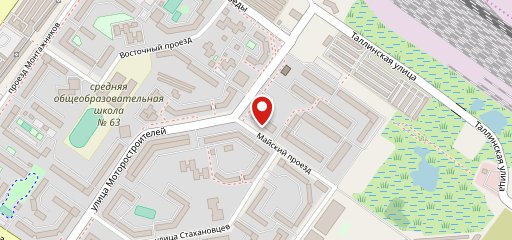 Булочная на карте