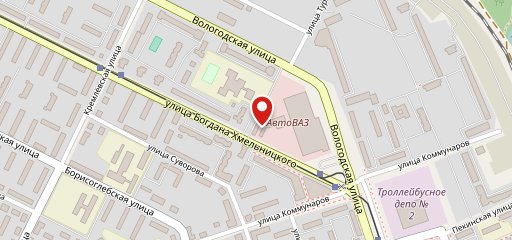 Булочная на карте