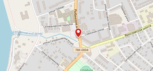 Булочная на карте