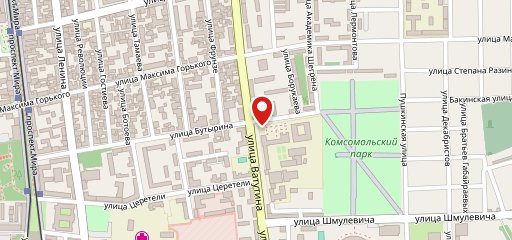 Булочная на карте