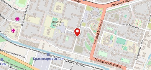 Булочная на карте