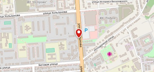 Булочная на карте