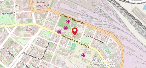 Булочная на карте