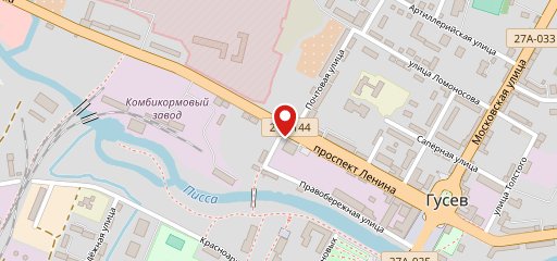 Булошная на карте