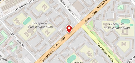 Булошная на карте