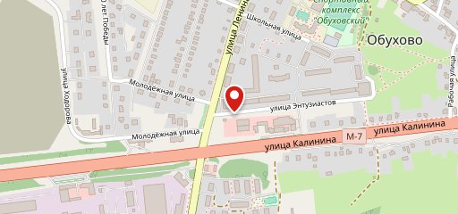 Булошная на карте