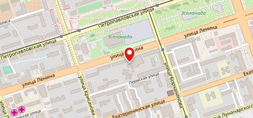 Булошная на карте
