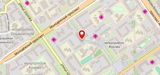 Булошная на карте