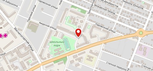 Булошная на карте