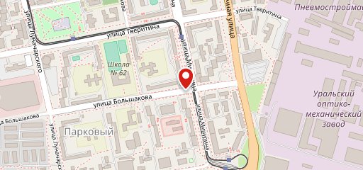Булошная на карте