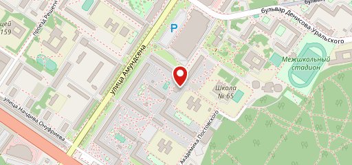 Булошная на карте