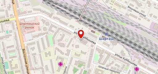 Булошная на карте