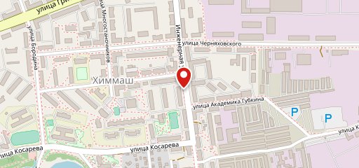 Булошная на карте