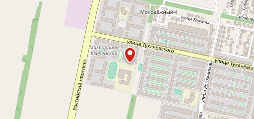 Буна на карте