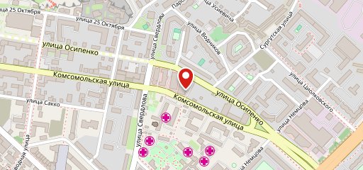 Бункер, кафе-бар на карте