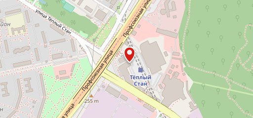 BURGER CLUB Теплый Стан на карте