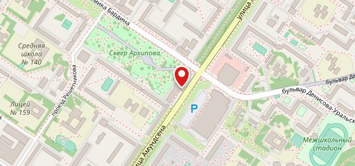 BURGER CLUB, ресторан быстрого питания на карте