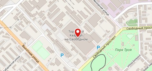 Бургер Кинг на карте