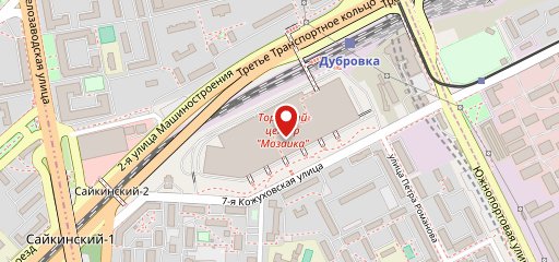 Бургер Кинг на карте