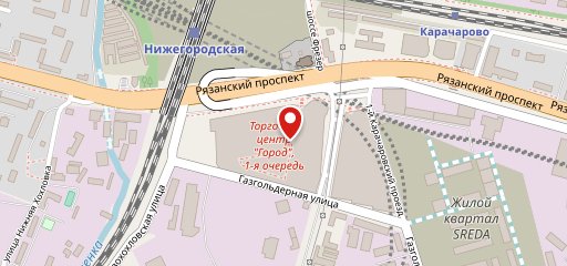 Бургер Кинг на карте