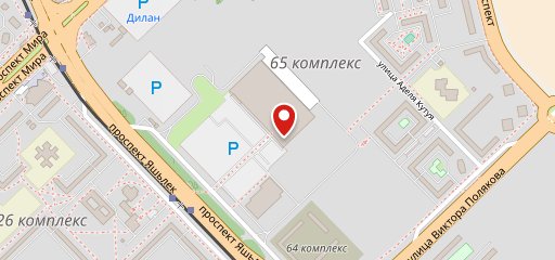 Burger King на карте