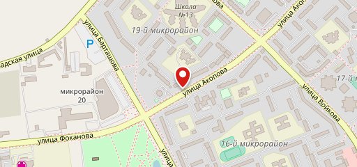Бургер Конг на карте