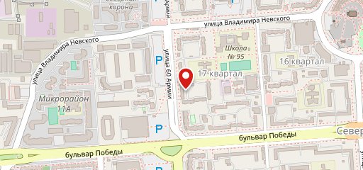 Бургер Мен на карте