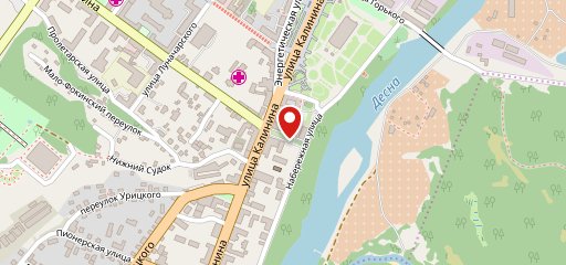 Burger&Bar на Фокина на карте