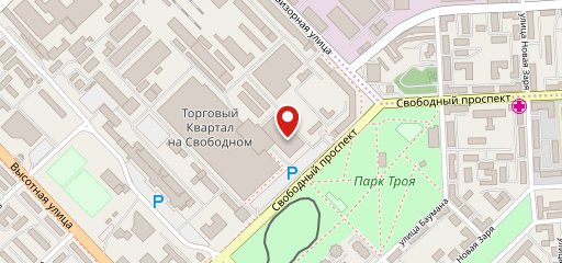 БургерКит, ТК на Свободном Krasnoyarsk на карте