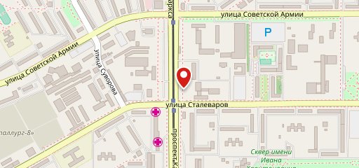 Бургерная Food market на карте
