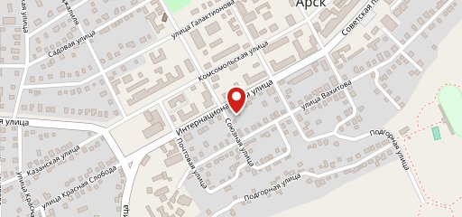 Бургерная Кайнар на карте