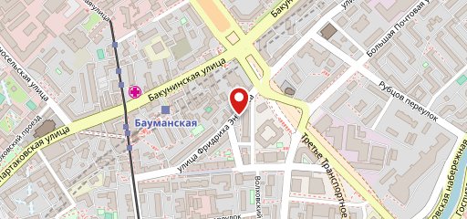 Бургерная Котлета Moscow на карте
