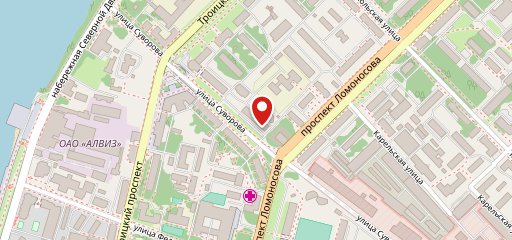 Бургерная "Краснодарский парень" Arkhangelsk на карте