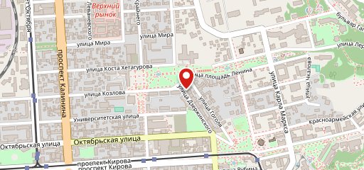 Бургерная «Скотный двор» Pyatigorsk на карте